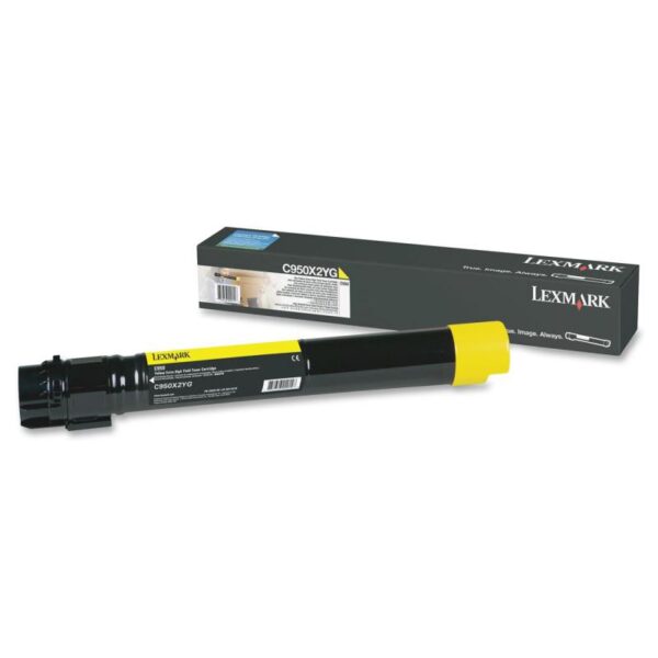 Toner Original Lexmark Yellow, C950X2YG, pentru C950, 22K,  , "C950X2YG"