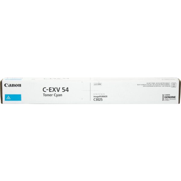 Toner Original Canon Cyan, EXV54C, pentru IR C3025|IR C3125, 8.5K,NOPP, "CF1395C002AA"