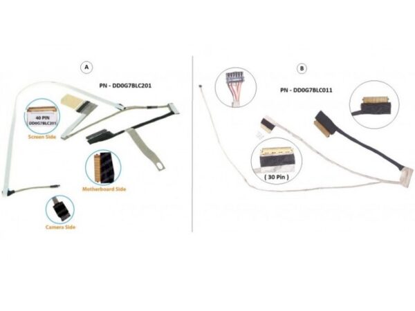 Cablu display LVDS HP 15-CS 15T-CS 15-CW 15-CS0051WM  DD0G7BLC011 30pin model B - imagine 5