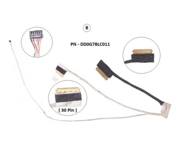 Cablu display LVDS HP 15-CS 15T-CS 15-CW 15-CS0051WM  DD0G7BLC011 30pin model B - imagine 4