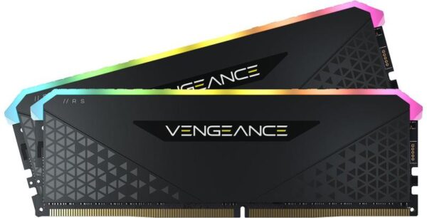 Memorie DDR Corsair DDR4 64 GB, frecventa 3200 MHz, 32 GB x 2 module, radiator, iluminare RGB, "CMG64GX4M2E3200C16"