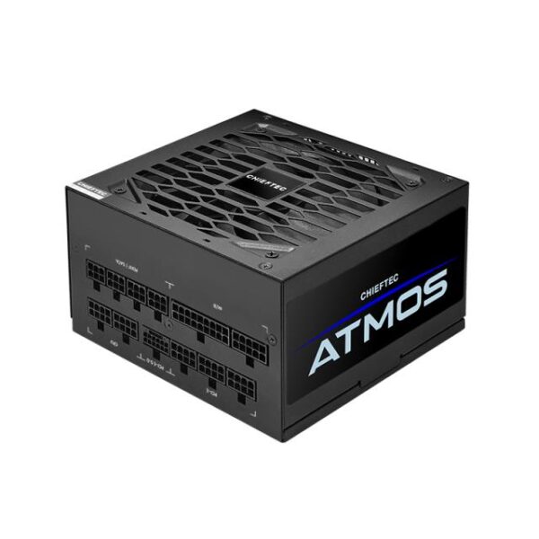 SURSA Chieftec ATMOS Series 750 W, non-modulara, certificare 80 Plus Gold, ventilator 120mm, PCI-E 16 pin x 1, PCI-E 6+2 pin x 2, SATA x 9, "CPX-750FC" (timbru verde 2 lei)