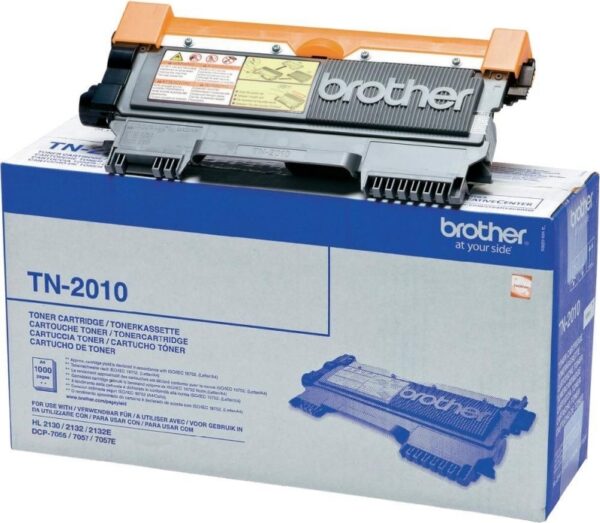 Toner Original Brother Black, TN2010, pentru HL-2130|2135|DCP-7055|7057, 1K,"TN2010"