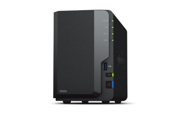 SYNOLOGY Desktop 2-BAY QUAD CORE 2GB RAM "DS223"