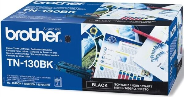 Toner Original Brother Black, TN130BK, pentru MFC-9440|9450|9840|9040|HL-4070|4040|4050, 2.5K,"TN130BK"