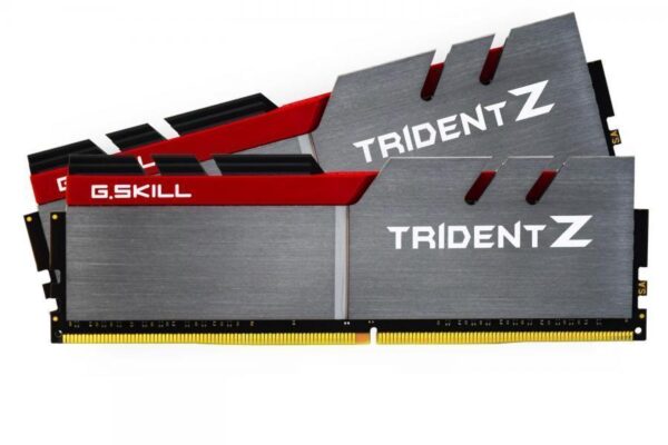 Memorie DDR G.Skill - gaming "Trident Z" DDR4 16GB frecventa 3200 MHz, 8GB x 2 module, radiator, latenta CL16, "F4-3200C16D-16GTZB"