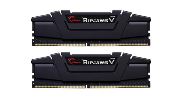 Memorie DDR G.Skill - gaming "Ripjaws V" DDR4 32GB frecventa 3600 MHz, 16GB x 2 module, radiator, latenta CL16, "F4-3600C16D-32GVKC"