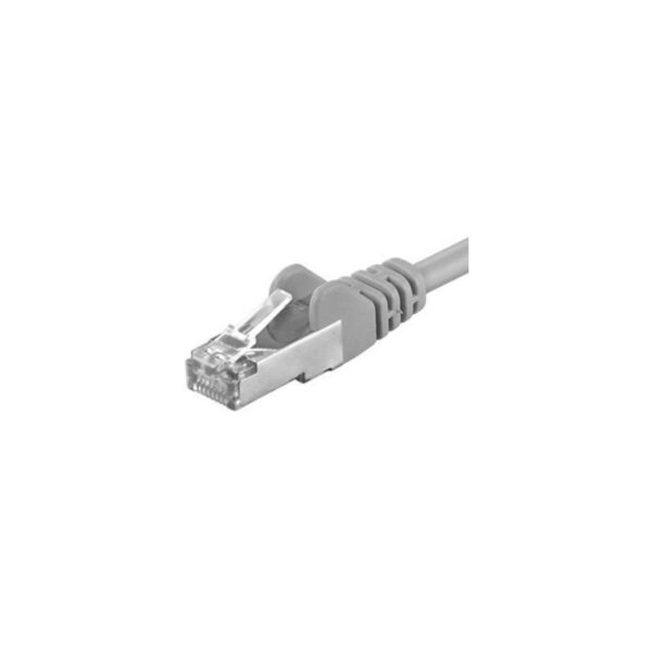 Patchcord FTP RJ45-RJ45 Cat.6, LSZH, 0.5m, gri - EMTEX "FTP-6-0.5-G-LSZH-EMT"