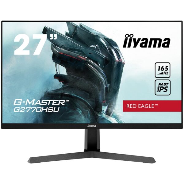 MONITOARE Iiyama  G-Master G2770HSU-B1 27" Fast (FLC) IPS LCD,165Hz, 0.8ms, FreeSyncTM Premium, Full HD 1920x1080, 250 cd/m2 Brightness, 1 x HDMI "G2770HSU-B1" (timbru verde 7 lei)