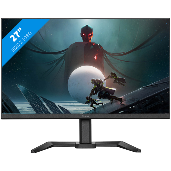 MONITOARE Iiyama 27" ETE Fast IPS Gaming, G-Master Red Eagle, FreeSync Premium, FHD/165Hz,250cd/m2,1100:1,HDMI, DP, 0,8ms, Speakers,USB-HUB(2x2.0) "GB2770HSU-B5" (timbru verde 7 lei)