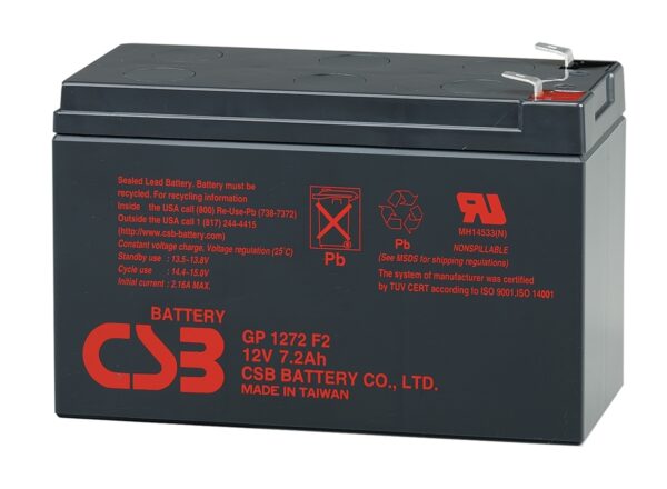 UPS CSB 12V/7.2AH "GP1272F2"