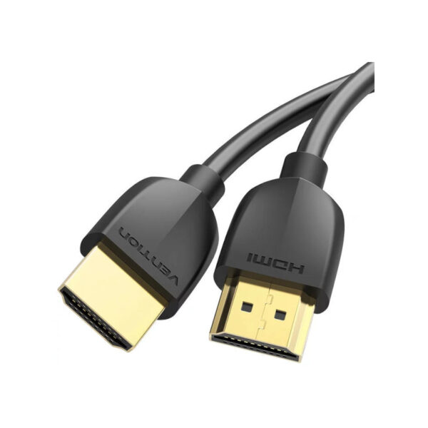 CABLU video Vention, HDMI(T) la HDMI(T), 2m, rezolutie 4K la 60Hz, PVC, negru, "AAIBH"  - 6922794741584