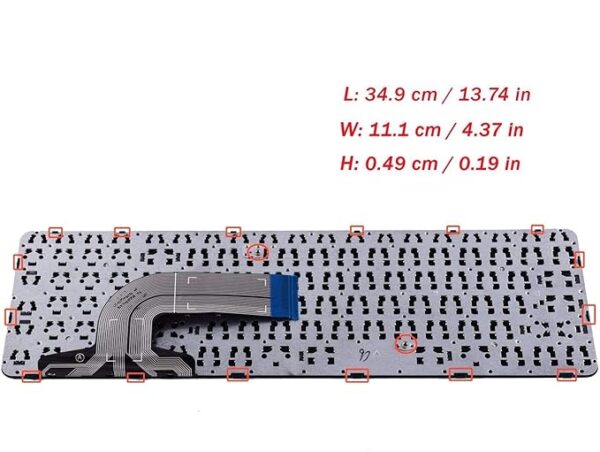 Tastatura laptop HP Probook 350 G1 350 G2 355 G1 355 G2 model B - imagine 2