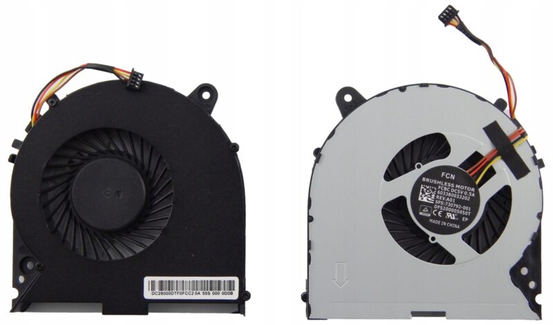 Cooler/FAN laptop Lenovo IdeaPad 700-15ISK Y700-15ACZ 700-17isk MF75100V1-C010-S9A - imagine 3