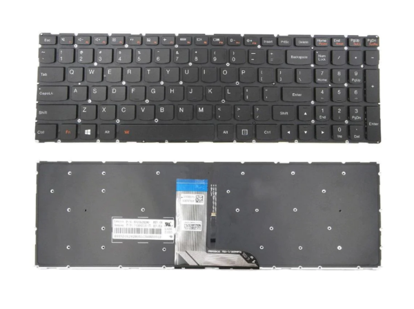 Tastatura laptop Lenovo 700-15 700-15ISK 700-17ISK 700-17 iluminata - imagine 3