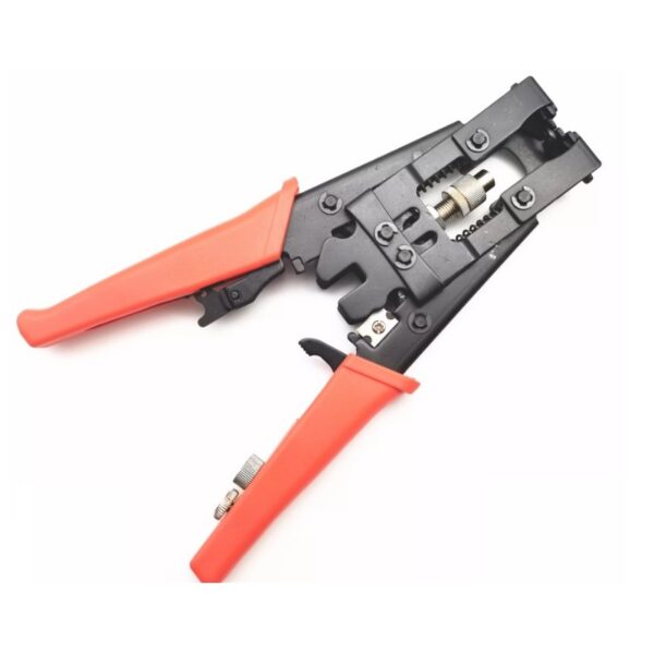 Cleste sertizare prin compresie pentru mufe F, BNC, IEC - RG58,RG59 si RG6 "LK-5082R"