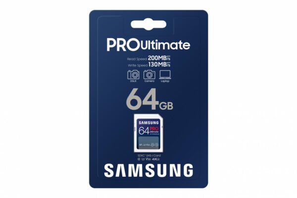 Card memorie PRO Ultimate 64GB, Class 10, UHS-I U3, V30 "MB-SY64S/WW"