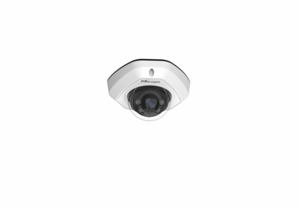 CAMERA IP Milesight, mini dome pt. exterior, dist. IR 30 m,  tip lentila fixa 2.8 mm, 8  Mpx, microfon, PoE, carcasa metal, slot SD card, "MS-C8173-PD"