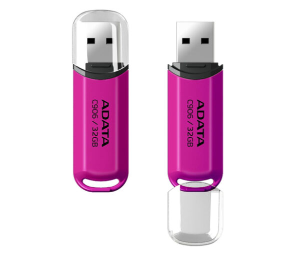 Stick Memorie USB Adata Pendrive C906 32GB USB2.0 roz - imagine 3