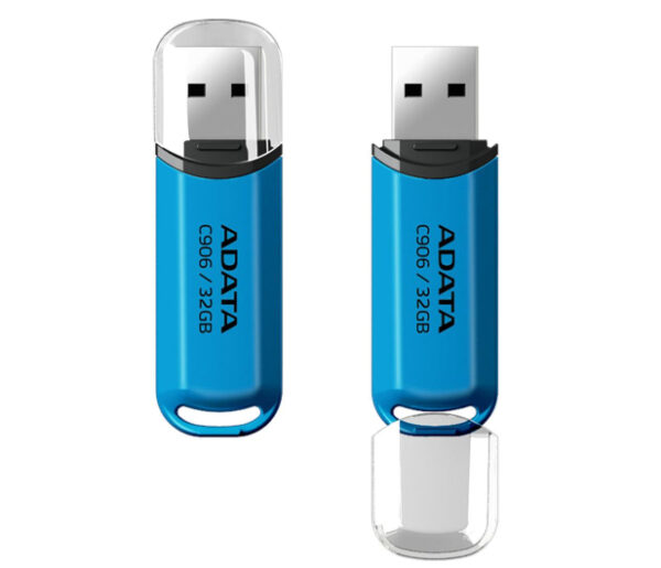 Stick memorie USB Adata Pendrive C906 32GB USB2.0 Albastru - imagine 3