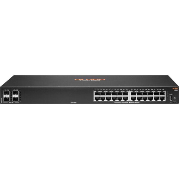 Hewlett Packard Enterprise Aruba 6000 24G 4SFP Managed L3 Gigabit Ethernet (10/100/1000) 1U, "R8N88A" (timbru verde 2 lei)