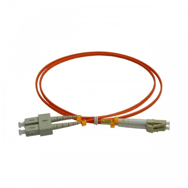 Patchcord FO SC/PC-LC/PC, MM OM2 50/125, manta LSZH 2.0mm, duplex 10m, "SC-LC-MM2/DX-10"