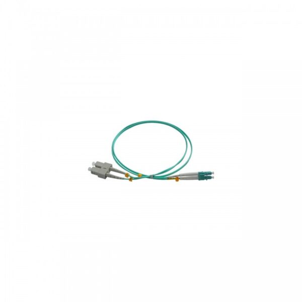 Patchcord FO SC/PC-LC/PC, MM OM3 50/125, manta LSZH 2.0mm, duplex 15m, "SC-LC-MM3/DX-15"