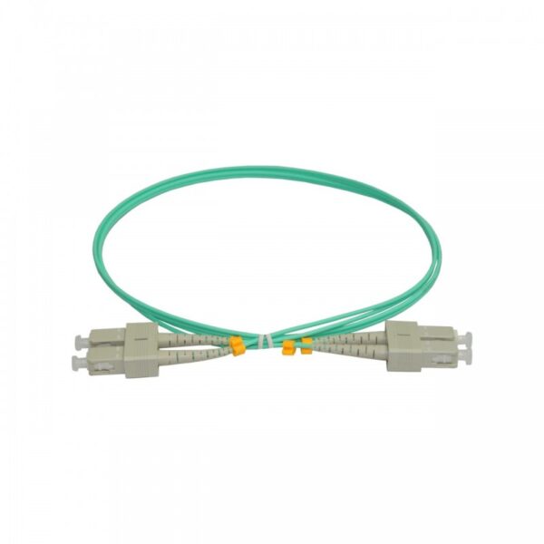 Patchcord FO SC/PC-SC/PC, MM OM3 50/125, manta LSZH 2.0mm, duplex 15m, "SC-SC-MM3/DX-15"