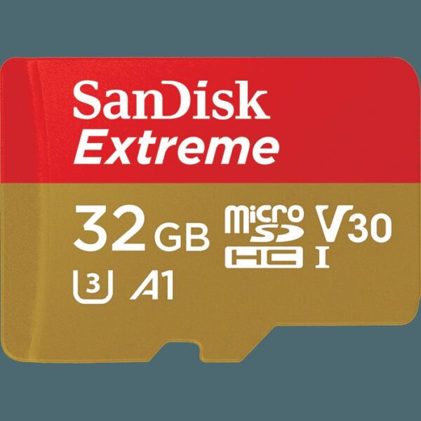 CARD MicroSD SANDISK, 32 GB, microSDHC, clasa 10, standard UHS-I U3, "SDSQXAF-032G-GN6MA"