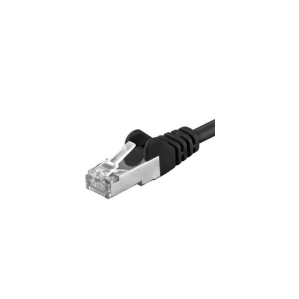 Patchcord SFTP RJ45-RJ45 Cat.6A, 1.5m, negru, "SFTP-6A-1.5-BK"