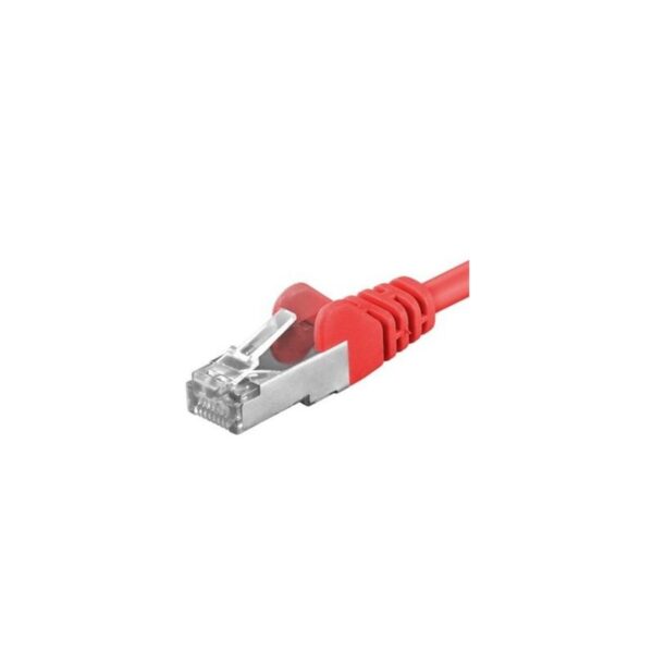 Patchcord SFTP RJ45-RJ45 Cat.6A, 1.5m, rosu, "SFTP-6A-1.5-R"