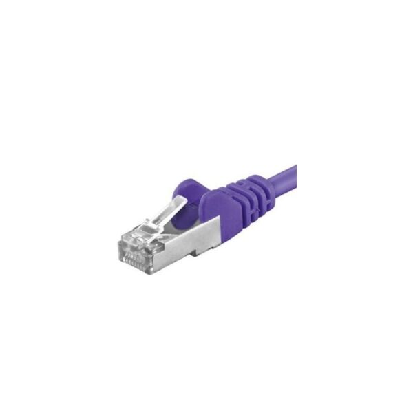 Patchcord SFTP RJ45-RJ45 Cat.6A, 1.5m, violet, "SFTP-6A-1.5-V"