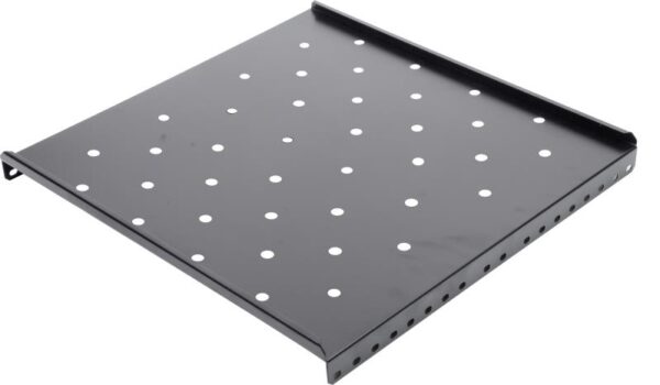 RAFT FIX SPACER 1U pentru rack 19", adancime 650mm, pt. cabinet de 1000mm, suporta capacitate ridicata, vopsea antistatic, otel 1.2mm, black, "SPSF-1U650H-BK-03"