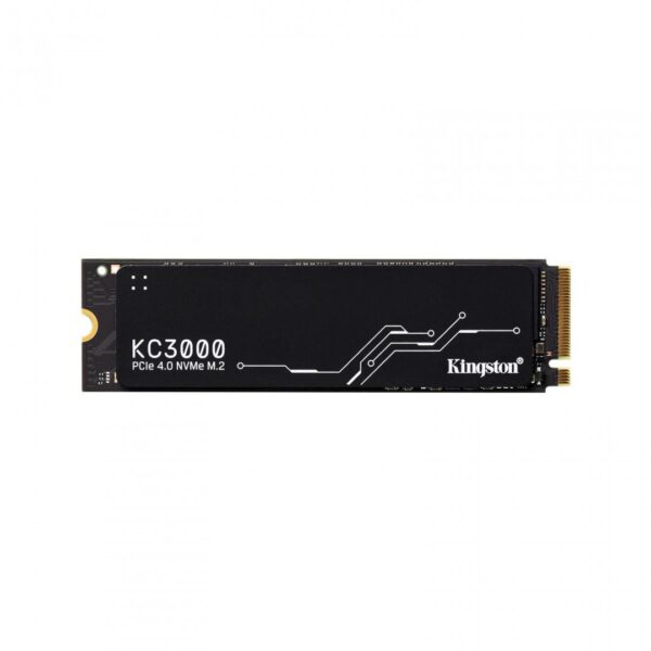 SSD KINGSTON KC3000, 2TB, M.2, PCIe Gen4.0 x4, 3D TLC Nand, R/W: 7000/7000 MB/s, "SKC3000D/2048G"