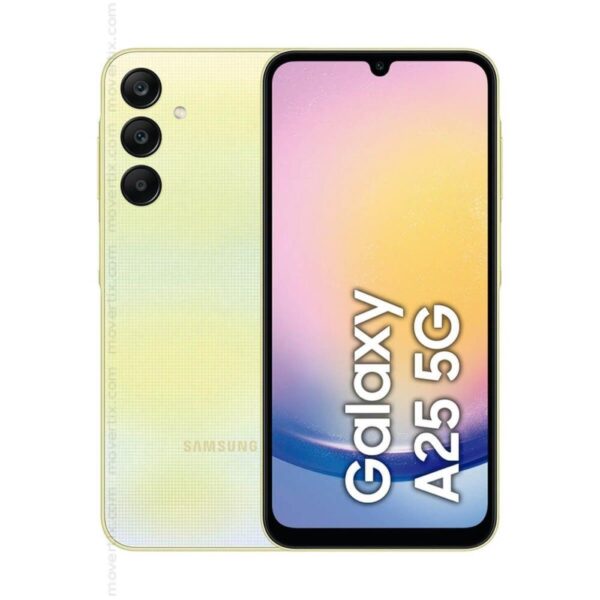 Smartphone Galaxy A25 256GB 8GB RAM 5G Dual SIM Yellow "SM-A256BZYHEUE"