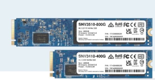 SSD SYNOLOGY , 400GB, M.2, PCIe Gen3.0 x4, "SNV3510-400G"