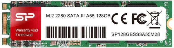 SSD SP A55 128GB SATA 6Gb/s M.2 2280 "SP128GBSS3A55M28"