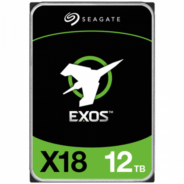 HDD Server SEAGATE Exos X18 12TB 512e/4KN (3.5", 256MB, 7200RPM, SATA 6Gbps), "ST12000NM000J"