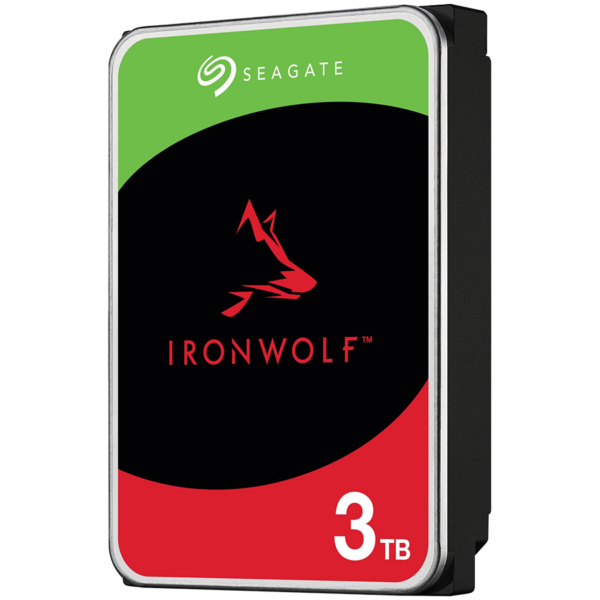 HDD SEAGATE 3TB, IronWolf, 5.400 rpm, buffer 256 MB, pt NAS, "ST3000VN006"