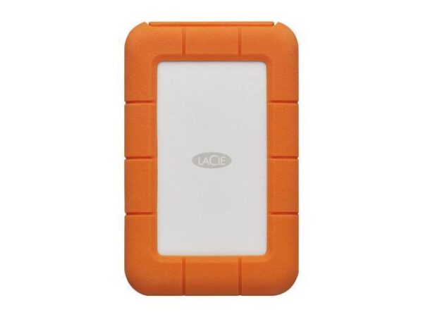 HDD extern LACIE 5 TB, Rugged, 2.5 inch, USB 3.0, portocaliu/ argintiu, "STFR5000800"