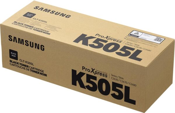 Toner Original Samsung Cyan, K505L, pentru SL-C2620DW| C2670FW|, 6K, incl.TV 1.2 RON, "SU168A"