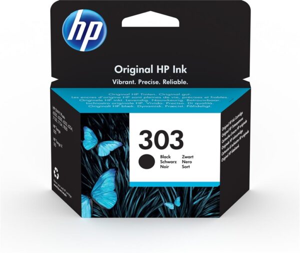 Cartus Cerneala Original HP Black, nr.303, pentru Envy Inspire 7200|7900, 200, , "T6N02AE"