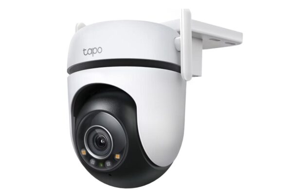 CAMERA IP Exterior TP-LINK, 2K QHD 2560x1440, rotatie pana la 360 grade, IP66, dist. IR 30 m, lentila fixa 4 mm,4 Mpx, RJ-45+wireless, mic, plastic, slot SD card, "Tapo C520WS"