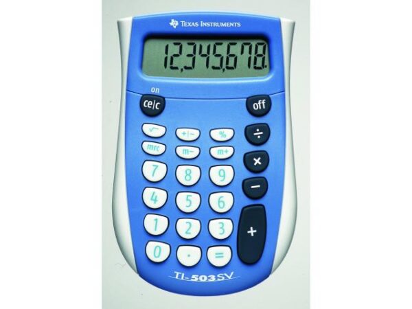 CALCULATOR de BIROU Texas Instruments TI-503SV, 12 DIGITI "TI000946"