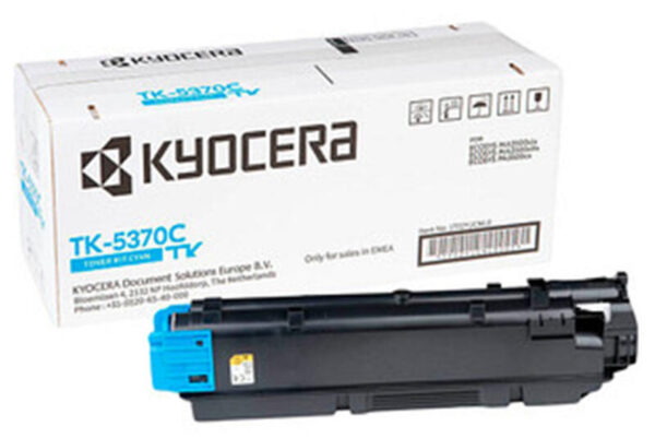 Toner Original Kyocera Cyan,TK-5370C, pentru ECOSYS PA3500cx|MA3500cix|MA3500cifx, 5K, incl.TV 1.2 RON, "TK-5370C"