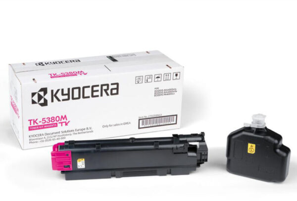 Toner Original Kyocera Magenta,TK-5380M, pentru ECOSYS PA4000cx|MA4000cix|MA4000cifx, 10K, incl.TV 1.2 RON, "TK-5380M"