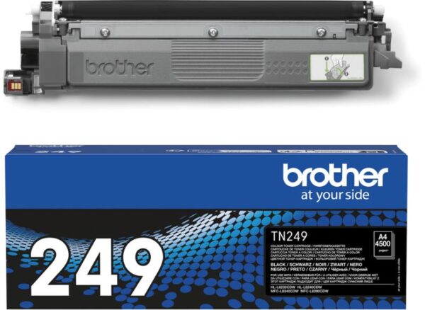 Toner Original Brother Black, TN249BK, pentru HL-L8230|HL-L8240|MFC-L8340|MFC-L8390, 4.5K, "TN249BK"