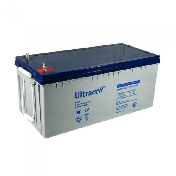 BATTERY 12V 200AH/UCG200-12 ULTRACELL "UCG200-12"