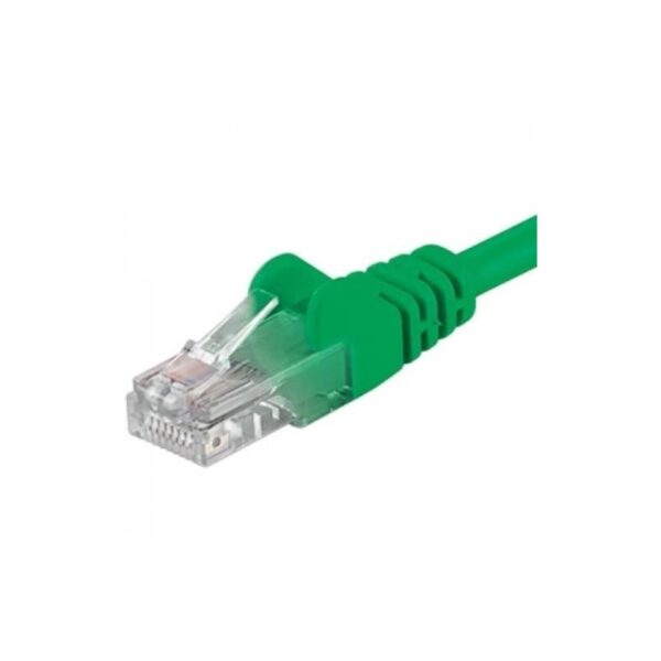 Patchcord UTP RJ45-RJ45 Cat.5e 0.25m, verde, "UTP-5E-0.25-GN"