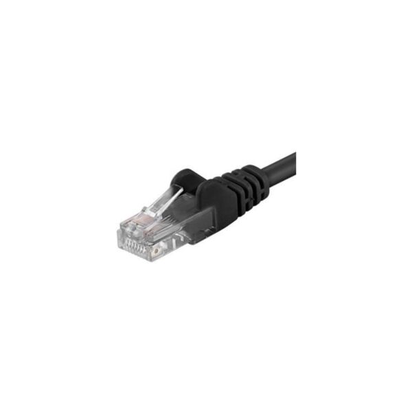 Patchcord UTP RJ45-RJ45 Cat.5e 1.5m, negru, "UTP-5E-1.5-BK"